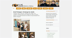 Desktop Screenshot of fokusherrljunga.se